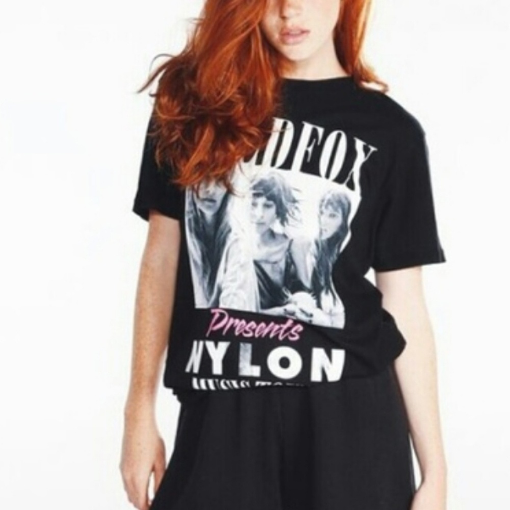 Wildfox Nylon Music Tour Tee